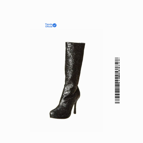 Ellie Shoes Bota 421-Zara para Mujer, Negro, 11 M US