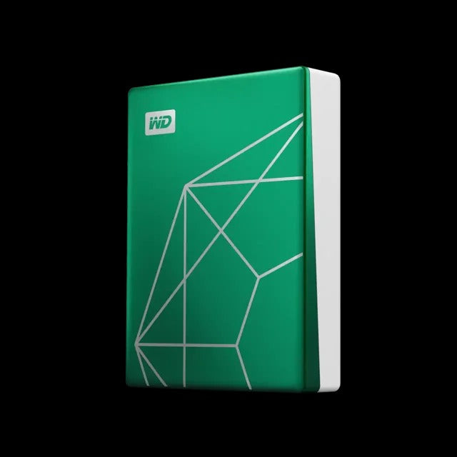 Western Digital 6TB WD My Passport Ultra, Edición 20 Aniversario, USB 3.2 Gen 1, Disco Duro Externo Portátil HDD, Esmeralda - WDBECU0060BGN-WESN